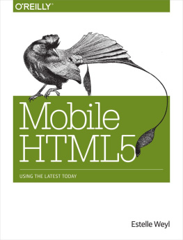 Estelle Weyl Mobile HTML5