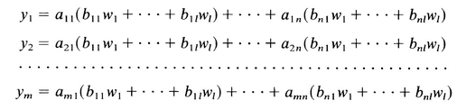 A13 Collecting coefficients of the wi in A13 gives A14 or - photo 17