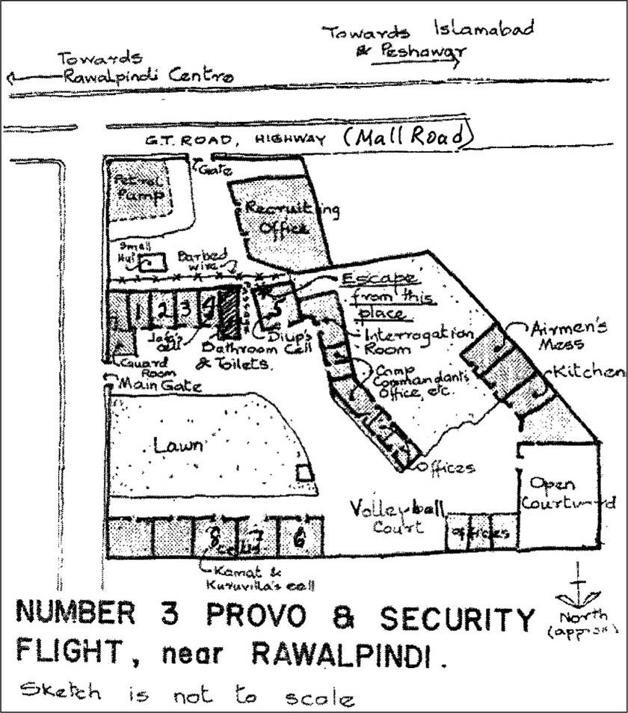 Harish Sinhjis sketch in PC Lals My Years With the IAF Courtesy of Lancer - photo 6