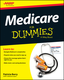 Patricia Barry Medicare For Dummies