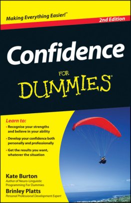 Kate Burton Confidence For Dummies