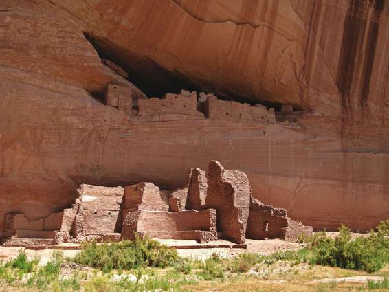 White House Ruins and petroglyphs at Canyon de Chelly Arizona gt C - photo 3