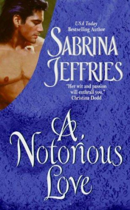 Sabrina Jeffries A Notorious Love (Swanlea Spinsters, Book 2)