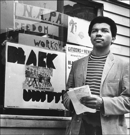 Junius Williams in front of the building of his community organization the - photo 2