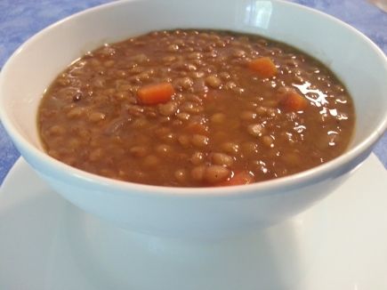 Lentil vegetable soup Serving per recipe 8 Calories per serving 275 - photo 1