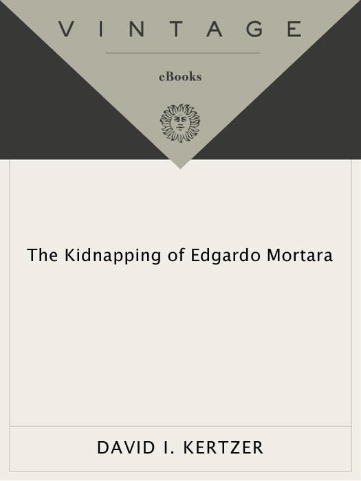 Acclaim for DAVID I KERTZERs The Kidnapping of Edgardo Mortara Fascinating - photo 1