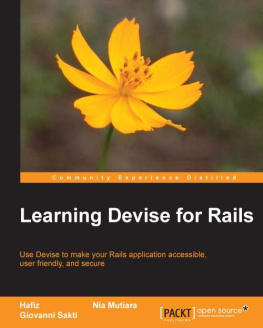 Hafiz Barie Lubis - Learning Devise for Rails