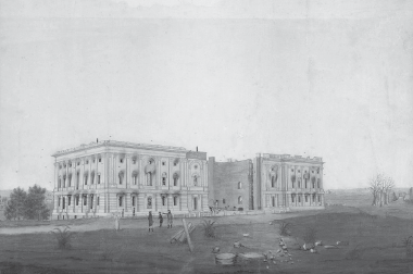 The British army burned down the US Capitol which was still under - photo 8