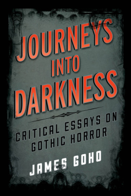James Goho - Journeys into Darkness: Critical Essays on Gothic Horror