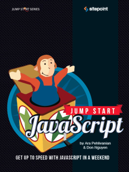 Ara Pehlivanian - Jump Start JavaScript