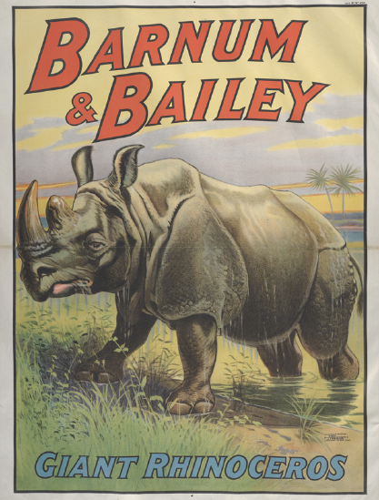 Barnum Bailey Giant Rhinoceros broadside Preface Do you know what a - photo 4