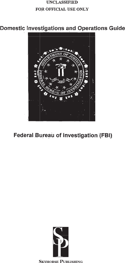 Copyright 2008 2012 by Federal Bureau of Investigation All Rights Reserved No - photo 1