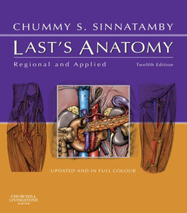 Chummy S. Sinnatamby FRCS - Lasts Anatomy: Regional and Applied, 12e