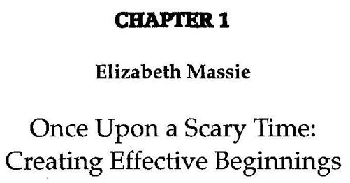 ELIZABETH MASSIE is a two-time Bram Stoker Award-winning author whose books - photo 6