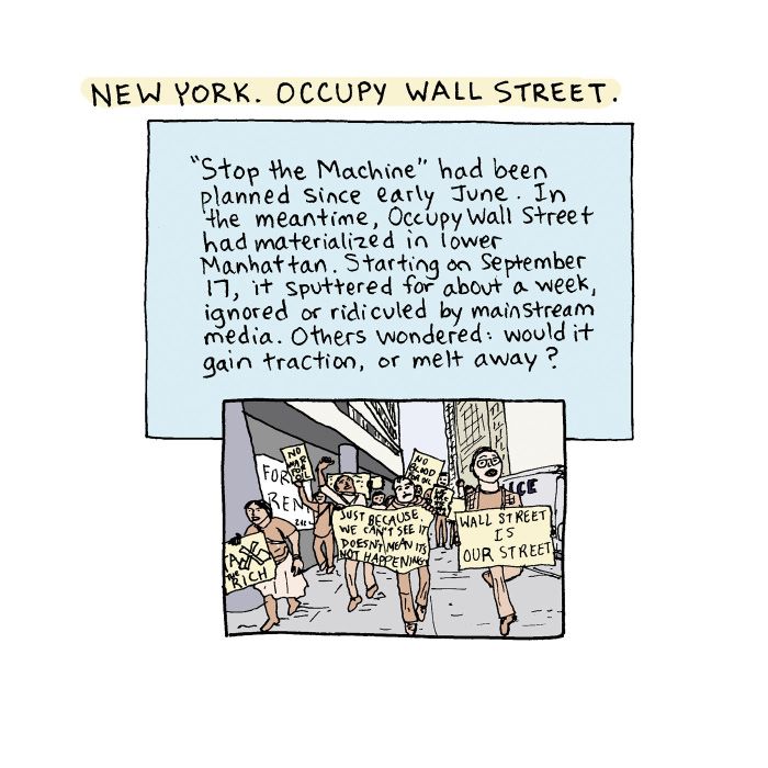 The Beginning of the American Fall A Comics Journalist Inside the Occupy Wall Street Movement - photo 8