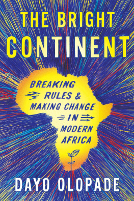 Dayo Olopade The Bright Continent: Breaking Rules and Making Change in Modern Africa