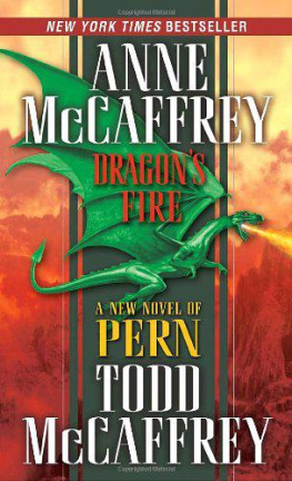 Anne McCaffrey Dragons Fire (The Dragonriders of Pern)