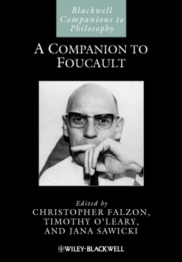 Christopher Falzon (ed.) - A Companion to Foucault