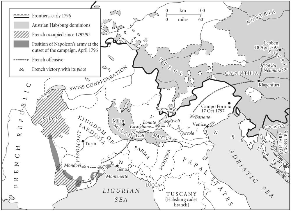 Map 2 Napoleons First Italian Campaign 179697 Map 3 The Egyptian - photo 6