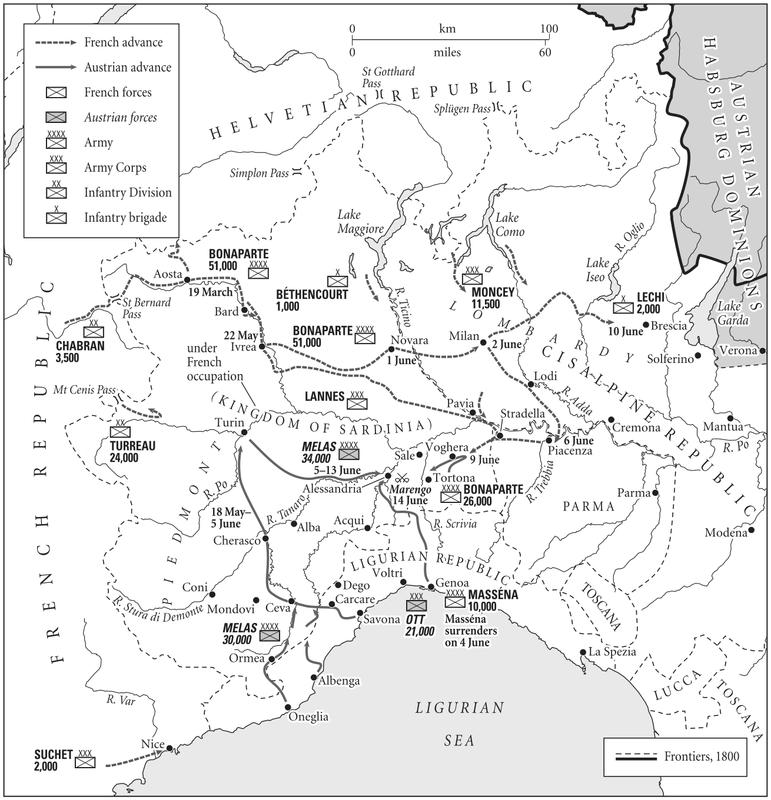 Map 4 Napoleons Second Italian Campaign 1800 Map 5 Europe in 1804 - photo 8