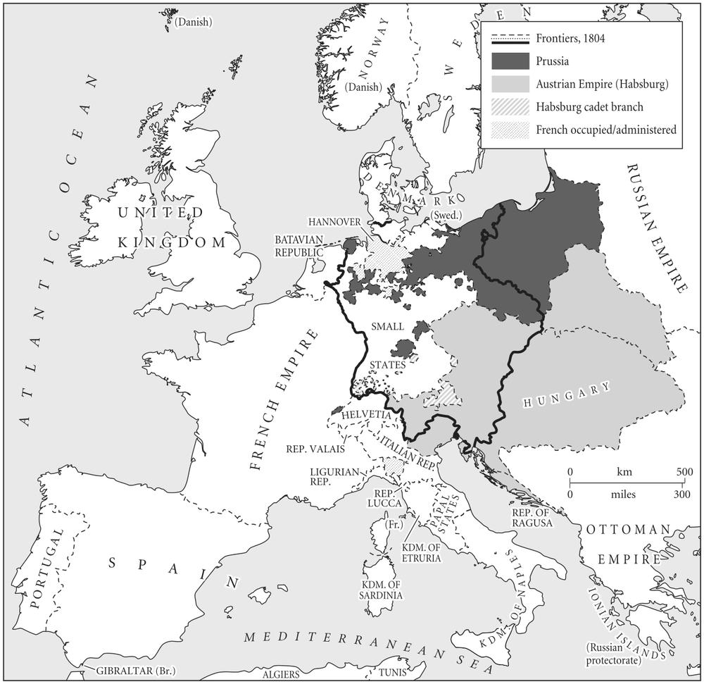 Map 5 Europe in 1804 Liberty Equality Ambition No - photo 9