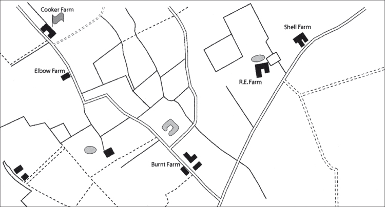 Map 3 A trench map showing Cooker Farm where Private James McRoberts was - photo 3