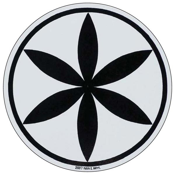 The single rosette is the earliest and most basic hex sign design It is used - photo 8