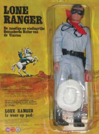 A carded doll of the Lone Ranger by Marx Corgi No 801 Noddy and Big Ears - photo 5