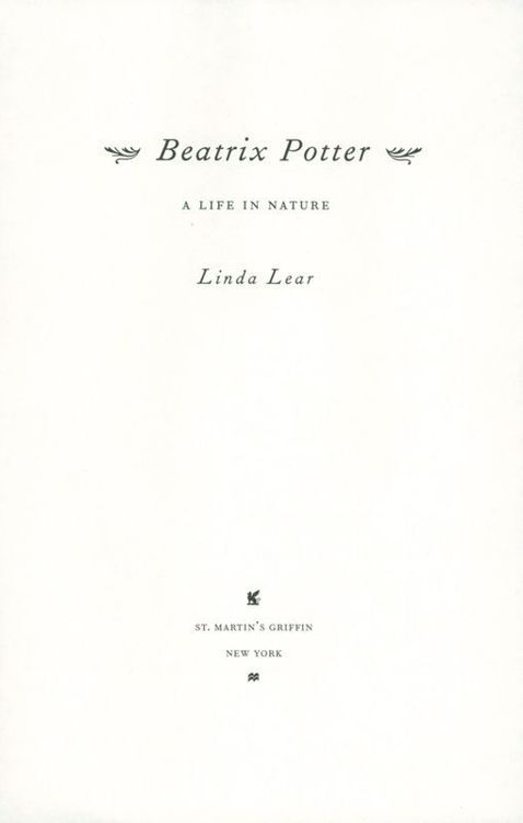 For John Table of Contents Beatrix Potters Lakeland 18921943 - photo 1