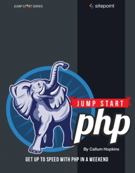 Callum Hopkins Jump Start PHP