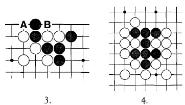 3 To take the two Black stones should White play at A or B 4 White to - photo 8