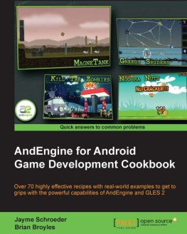 Jayme Schroeder - AndEngine for Android Game Development Cookbook