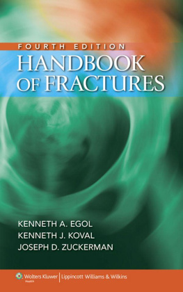 Kenneth Egol MD - Handbook of Fractures