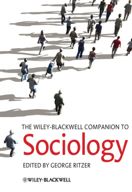 George Ritzer - The Wiley-Blackwell Companion to Sociology