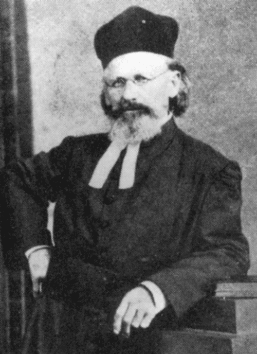 An undated photograph of Houdinis father Rabbi Mayer Samuel Weiss He was a - photo 4