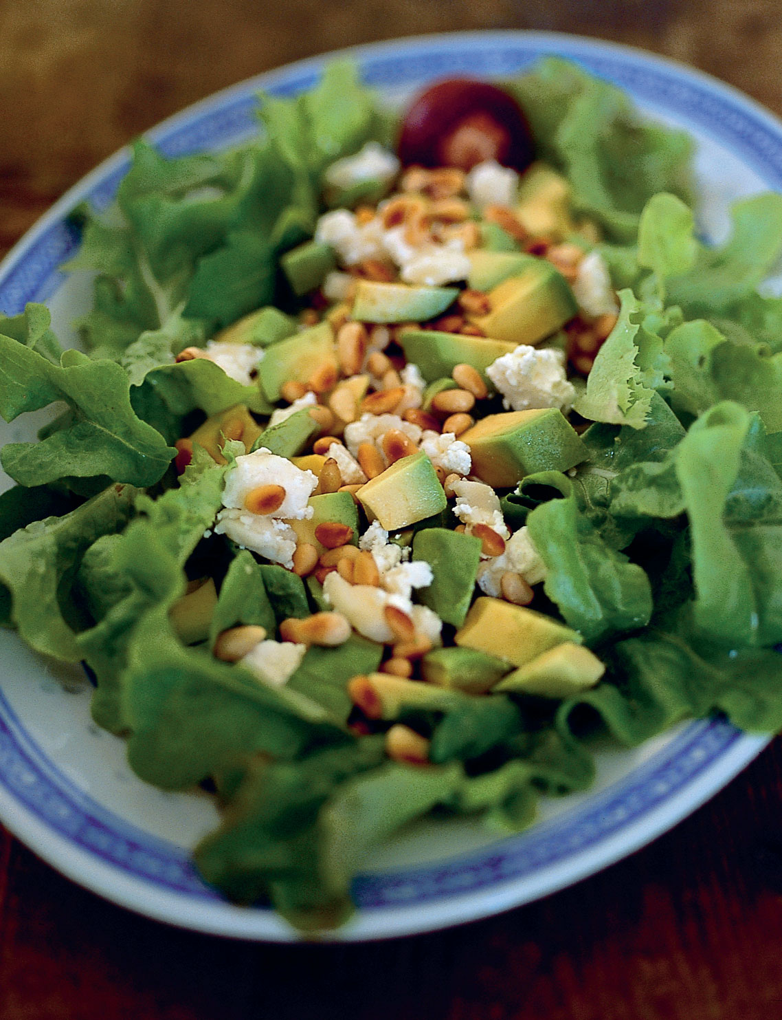 Our easy salad deluxe with avocado chvre and toasted pine nuts A perfectly - photo 16