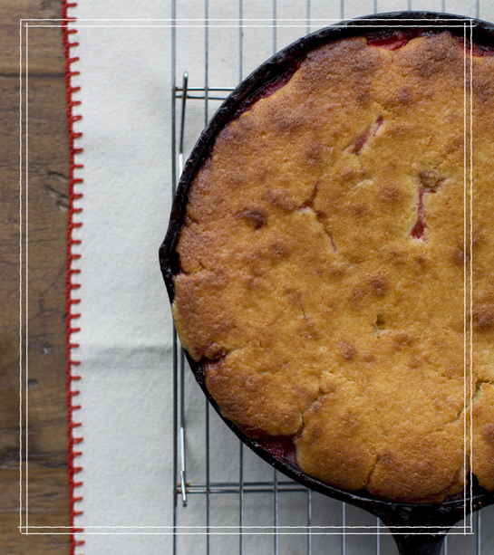 strawberry rhubarb cobbler introduction Until World War II saying cast iron - photo 9