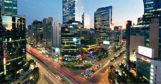 Gangnam Intersection is the heart of Seouls richest business district the part - photo 4