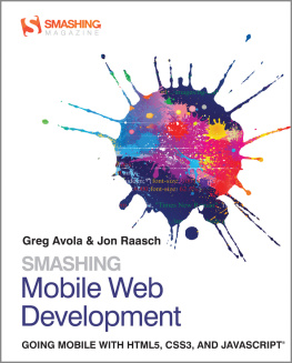 G. Avola - Smashing Mobile Web Development