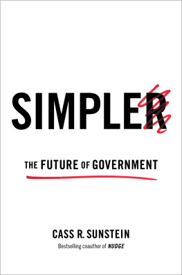 Cass R. Sunstein - Simpler: The Future of Government