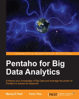 Manoj R Patil - Pentaho for Big Data Analytics