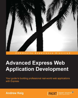 Andrew Keig - Advanced Express Web Application Development