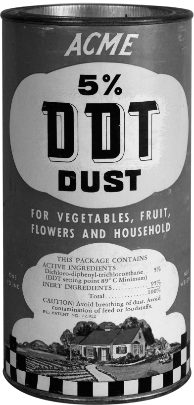 Soldiers in World War II carried DDT dust cans with them to fend off a variety - photo 1