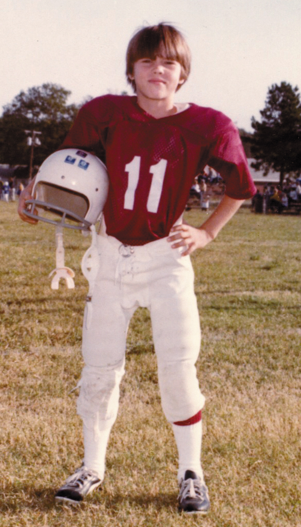 My football picture from the fifth or sixth grade I was on the community team - photo 6