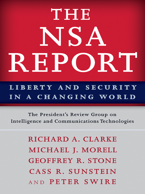 The NSA Report tackles some of the most important civil liberties issues of our - photo 1