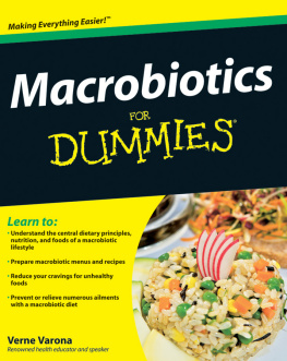 Verne Varona - Macrobiotics For Dummies