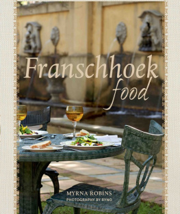 Myrna Robins - Franschhoek Food