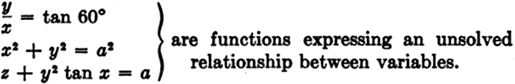 13 What is an explicit function A function expressing a solved relationship - photo 6