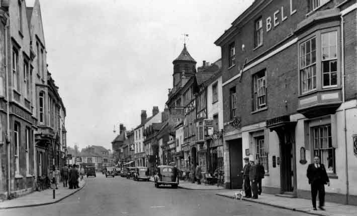 Nottingham Street Melton Mowbray in the 1960s The Corn Exchange stands high - photo 4