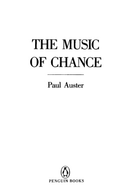 Paul Auster The Music of Chance